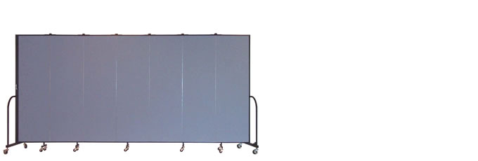 FSL687 Screenflex Room Divider, 6’8" Height X 13'1" Length