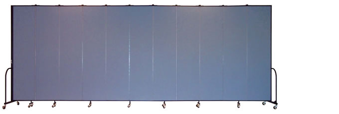 FSL8011 Screenflex Room Divider, 8’0" Height X 20'5" Length